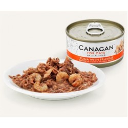 Canagan無穀物貓用主食罐頭 (Tuna with Prawns – 吞拿魚伴蝦肉)