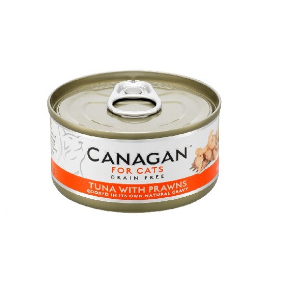 Canagan無穀物貓用主食罐頭 (Tuna with Prawns – 吞拿魚伴蝦肉)