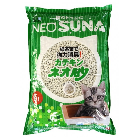 日本NEO 綠茶味紙砂 6L